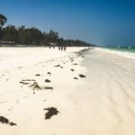 Diani Beach in Kenia, Kitesurfen im Winter