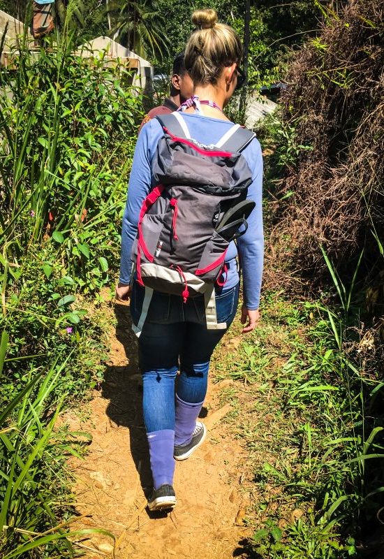 Unterwegs im Sinharaja Regenwald, Sri Lanka