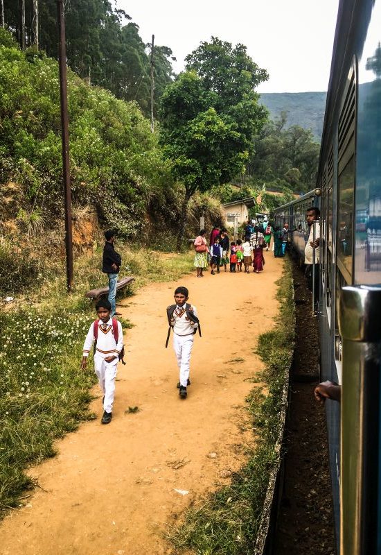 Zugfahrt nach Ella, Sri Lanka