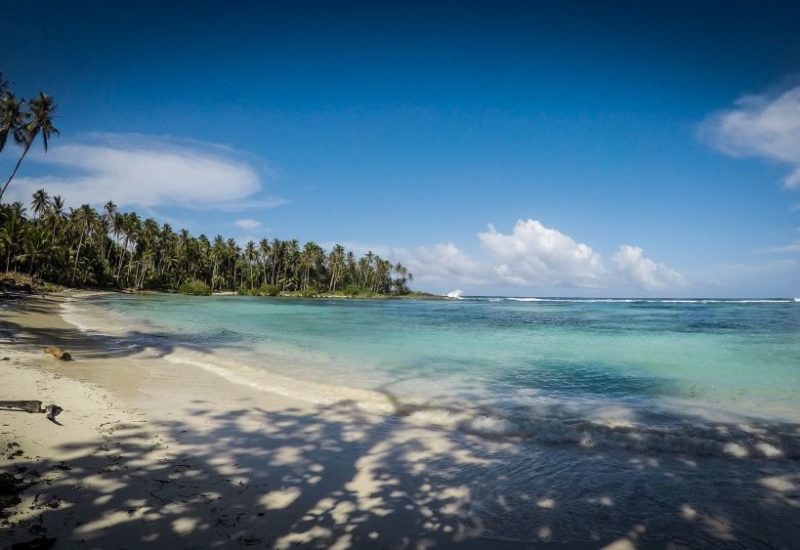 Einsame Strände auf Siargao Philippinen