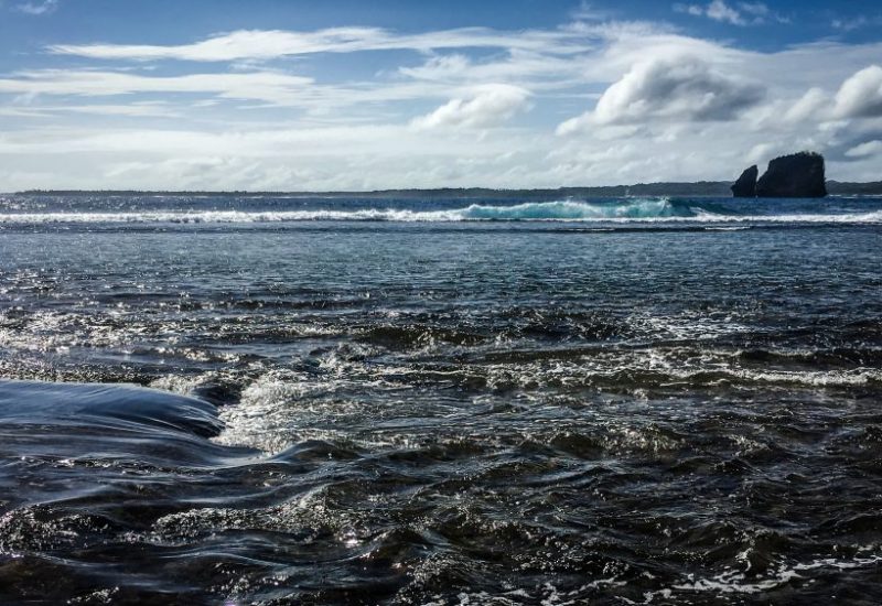 Magpupungko Pool in Pilar, Siargao Philippinen