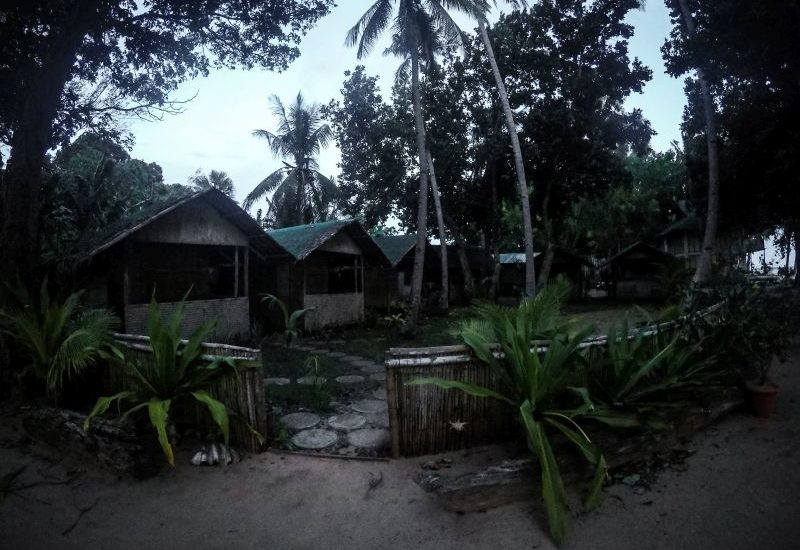 Unsere Unterkunft Coco Verde auf den Philippinne