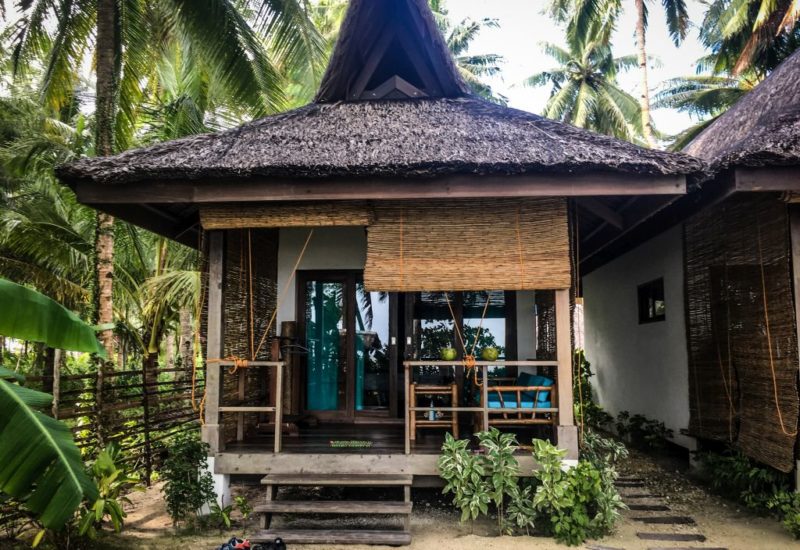 Unsere Unterkunft auf Siargao