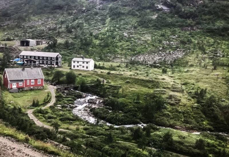 Die weltbekannte Flambahn im Süden Norwegens