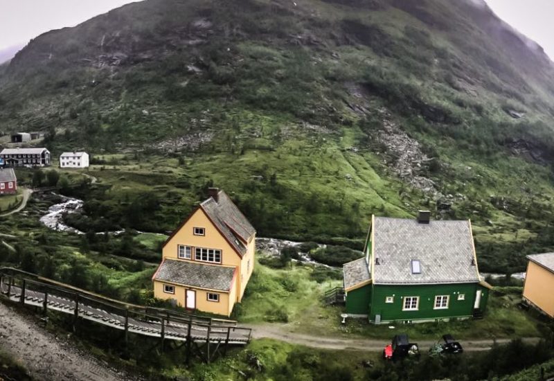 Die weltbekannte Flambahn im Süden Norwegens