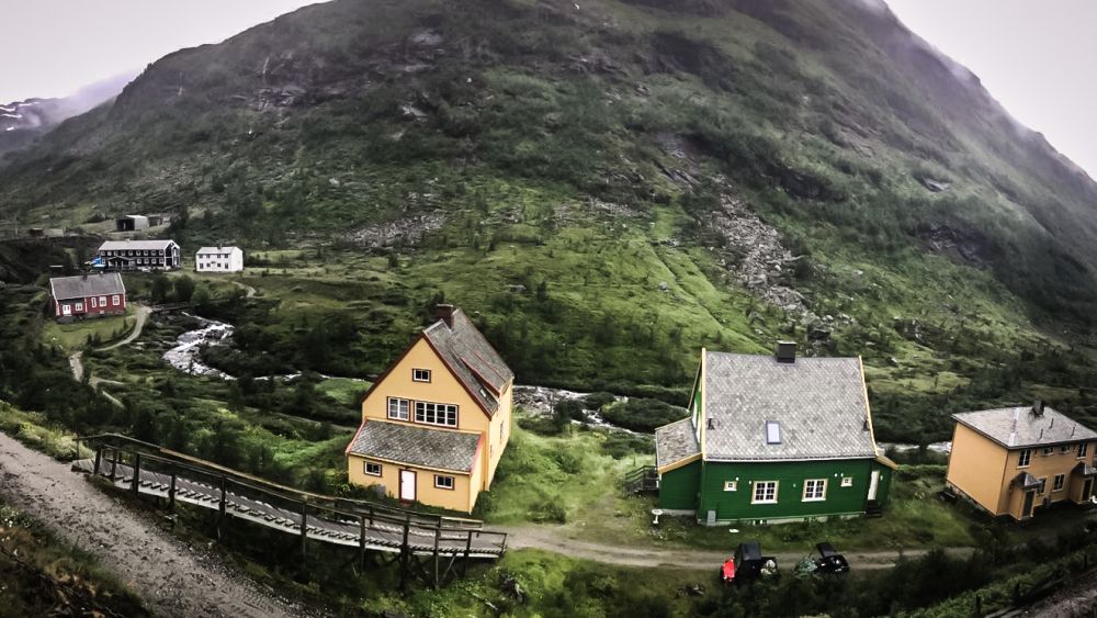 Die weltbekannte Flambahn im Süden Norwegens