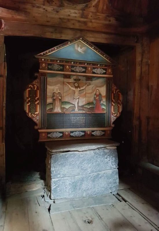 Unterwegs auf dem Königsweg, Norwegen - Stabkirche Borgund, Bild: Kirsten Pevelling