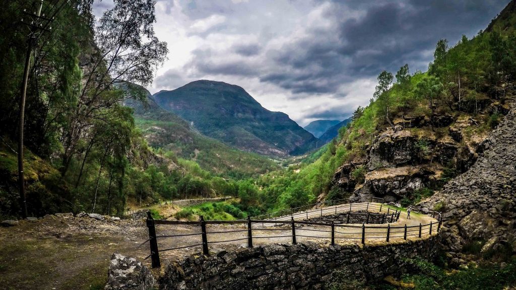 Der Königsweg über Filejell, Norwegen