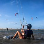 Kiten in Cumbuco, Brasilien