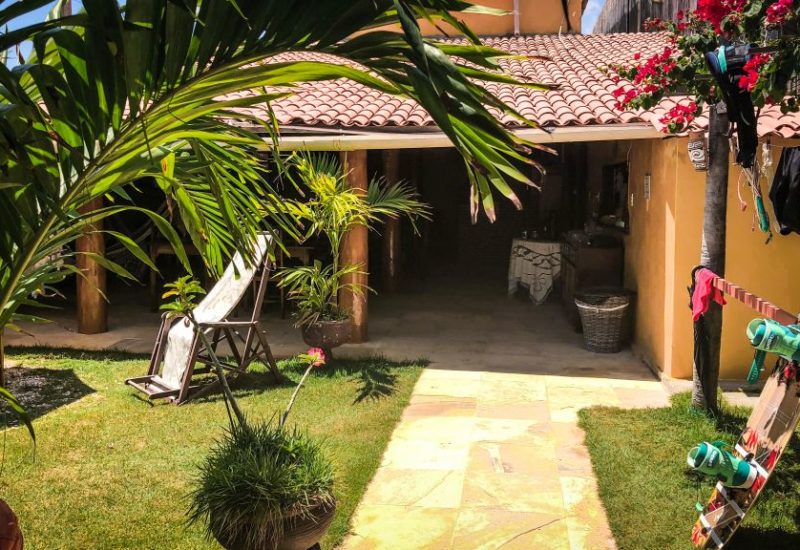 Kitesurfen in Barra Nova, Brasilien