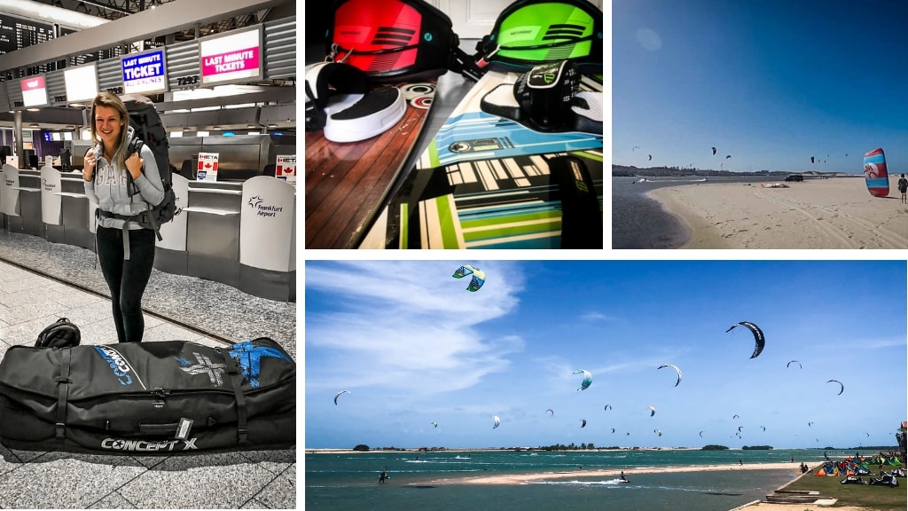 Kitebag richtig packen