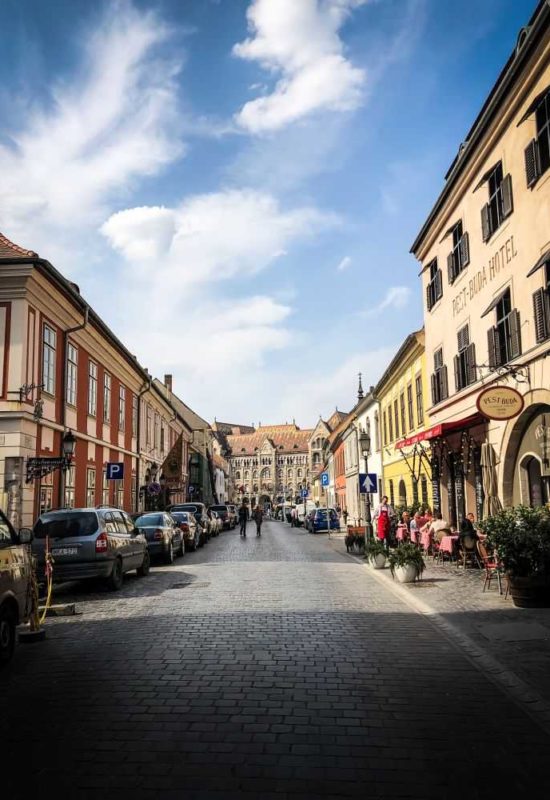 Das Burgviertel in Budapest