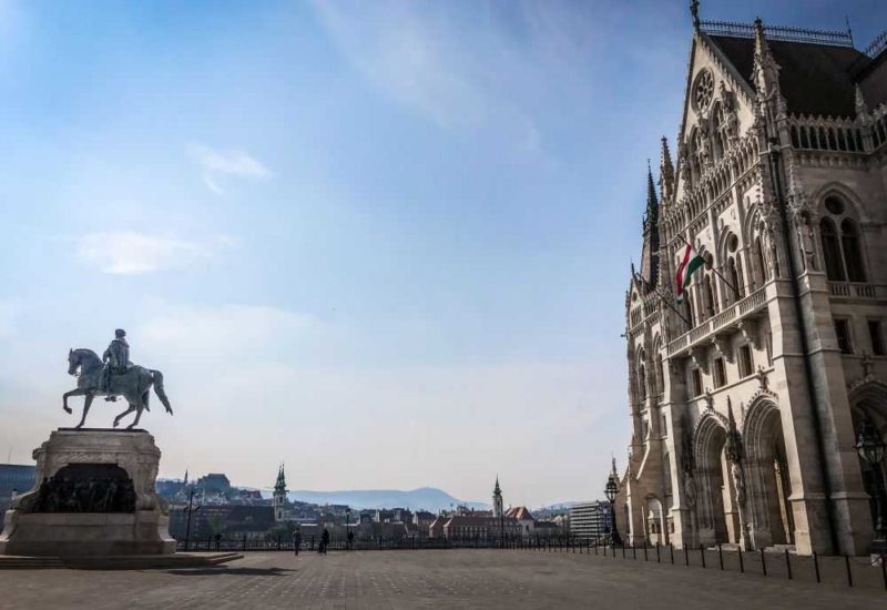 Das ungarische Parlament, eine Städtereise nach Budapest.