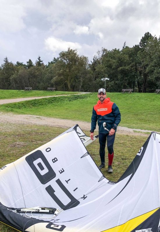 Kitesurfen und Camping auf Fehmarn: Kitespot Niobe