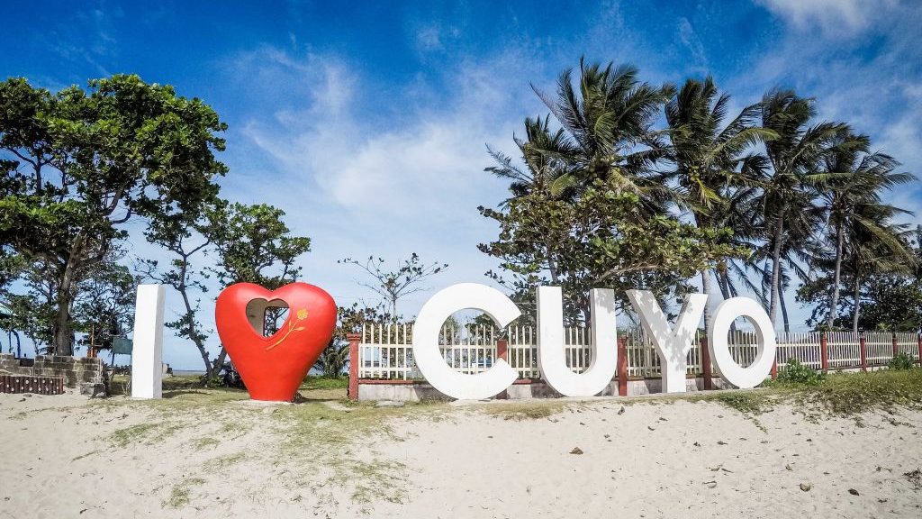 Cuyo Island, die kleine Insel auf den Philippinen ist es wahres Paradies für Kitesurfer